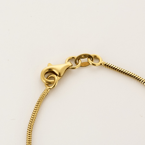 Collier Chaîne en or jaune retenant un pendentif en diamants 58 Facettes DV25801-3