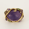 Bague 53 Importante bague en or jaune, diamants, améthystes, tourmalines et péridots 58 Facettes DV25732-1-53-2