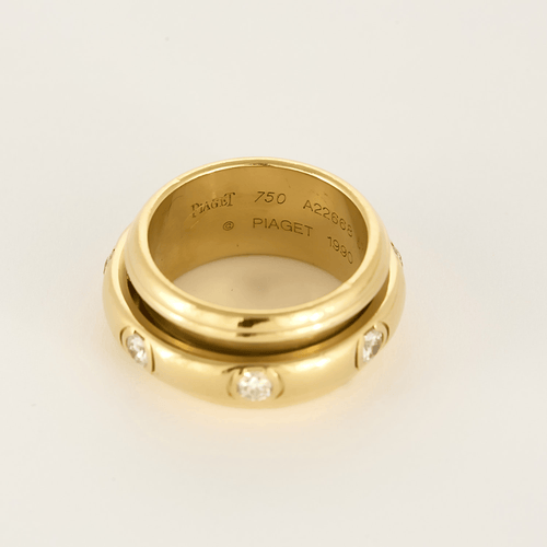 Bague 57 PIAGET - Possession - Grand modèle - Bague en or jaune et diamants 58 Facettes DV26220-1-57-3
