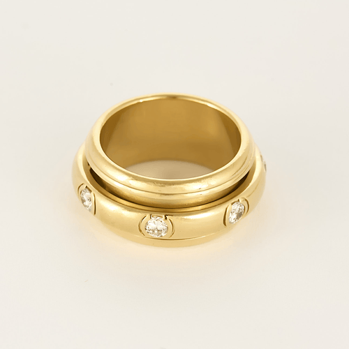 Bague 57 PIAGET - Possession - Grand modèle - Bague en or jaune et diamants 58 Facettes DV26220-1-57-3