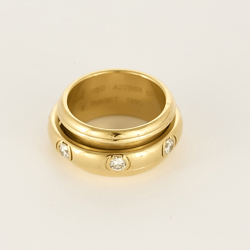 Bague 57 PIAGET - Possession - Grand modèle - Bague en or jaune et diamants 58 Facettes DV26220-1-57-3