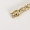 Bracelet Bracelet en or jaune articulé et diamants 58 Facettes DV0640-14