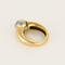 Bague 54 Bague en or jaune et perle de Tahiti 58 Facettes DV0640-15-54-3
