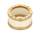 Bague 52 BULGARI - B Zéro - Bague en or rose et céramique blanche. 58 Facettes DV26400-1