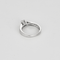 Bague 47,5 Bague Solitaire en or blanc et diamants 58 Facettes DV25387-1-475-5