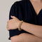 Bracelet Bracelet en or jaune à maille russe 58 Facettes DV26723-1