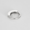 Bague 47 Bague en or blanc à pont 58 Facettes DV15938-5-47-2