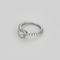 Bague 53 CARTIER - Destinée - Bague en platine et diamants 58 Facettes DV26954-1-53-2