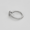 Bague 53 CARTIER - Destinée - Bague en platine et diamants 58 Facettes DV26954-1-53-2
