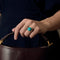Bague 51 POMELLATO - Capri - Bague en or gris , diamants et turquois 58 Facettes DV24918-1