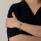 Bracelet Dinh Van - Bracelet en or blanc et pampilles coeur 58 Facettes DV15938-14