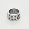 Bague 52,5 GUCCI - Scroll - Large - Bague en or gris et diamants 58 Facettes DV22972-40-525-6