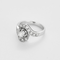 Bague 54 Bague "Tourbillon" en or gris et diamants 58 Facettes DV22972-39-54-3