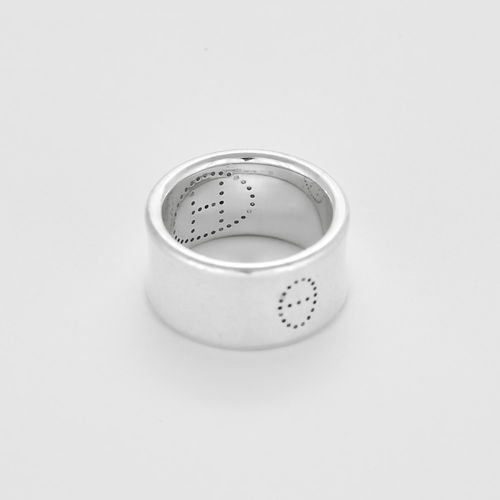 Bague 53 Hermès - Ellipse Ruban - Bague en argent 58 Facettes DV22972-54-53-2