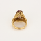 Bague 46 Bague en fils d'or jaune, platine, diamants et rubis 58 Facettes DV22972-42-46-2