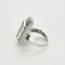Bague 49 Bague en or gris, prasiolite et diamants 58 Facettes DV22972-51-49-2