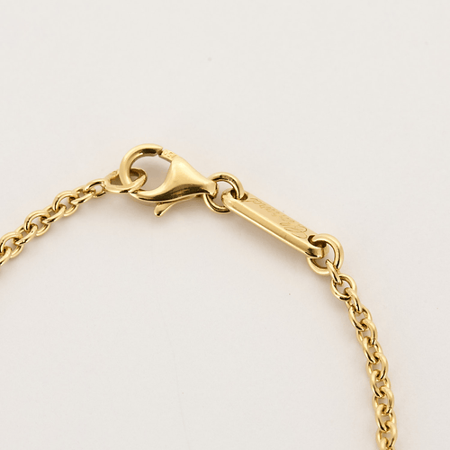 Collier Chopard - Happy Diamonds Icons - Collier en or jaune trois diamants 58 Facettes DV0736-2