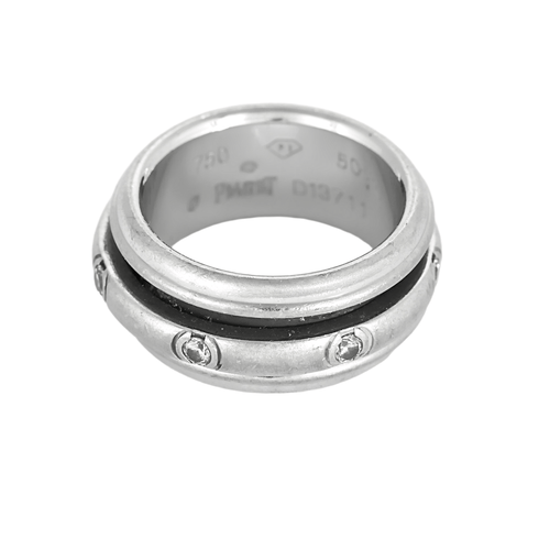 Bague 50 PIAGET - Possession - Bague en or gris et sept diamants 58 Facettes DV22972-26-50-2