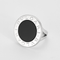 Bague 51,5 BULGARI - "Bulgari Bulgari" grand modèle - Bague en or blanc et onyx 58 Facettes DV22972-29-515-5