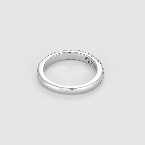 Bague 50 CHANEL - Alliance or blanc  et diamants 2.65 carats 58 Facettes DV0343-37
