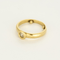 Bague 51.5 Bague Solitaire en or jaune et diamant 58 Facettes DV23684-9