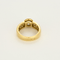 Bague 59 Bague en or jaune et diamants 58 Facettes DV23684-2