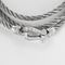 Bracelet FRED - Force 10 - Bracelet triple tours en or blanc et diamants 58 Facettes DV26782-1