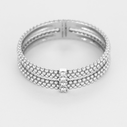 Bague 57 Mauboussin - Le premier jour - Bague en or blanc et diamants 58 Facettes DV3199-2