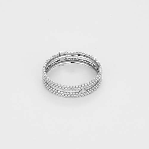 Bague 57 Mauboussin - Le premier jour - Bague en or blanc et diamants 58 Facettes DV3199-2