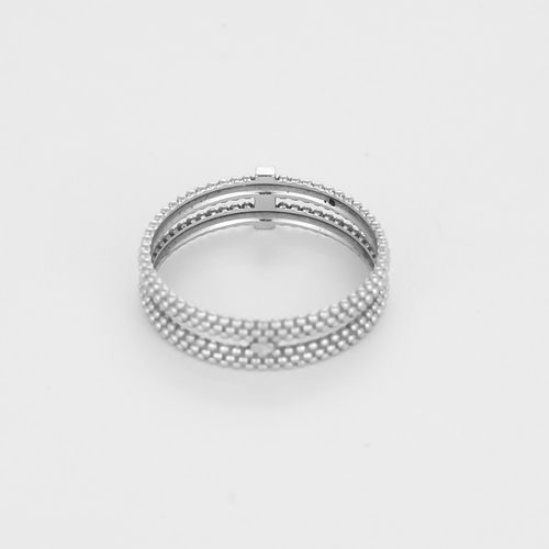 Bague 57 Mauboussin - Le premier jour - Bague en or blanc et diamants 58 Facettes DV3199-2