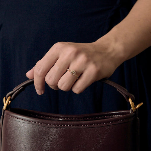 MESSIKA - Joy Coeur - Bague en or rose et diamants