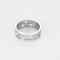 Bague 52 DINH VAN - PULSE- Bague en or blanc et diamants 58 Facettes DV23227-1-52-1