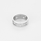 Bague 52 DINH VAN - PULSE- Bague en or blanc et diamants 58 Facettes DV23227-1-52-1