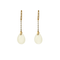 Boucles d'oreilles Boucles d'oreilles en or rose, diamants et cacholong 58 Facettes DV0640-13