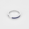 Bague 52 CHAUMET - Liens évidence - Bague en or blanc, émail bleu marine et diamants 58 Facettes DV27363-3-52-1