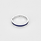 Bague 52 CHAUMET - Liens évidence - Bague en or blanc, émail bleu marine et diamants 58 Facettes DV27363-3-52-1