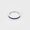 Bague 52 CHAUMET - Liens évidence - Bague en or blanc, émail bleu marine et diamants 58 Facettes DV27363-3-52-1