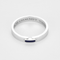Bague 52 CHAUMET - Liens évidence - Bague en or blanc et émail bleu marine 58 Facettes DV27363-2-52-1