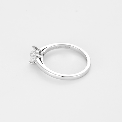 52.5 BULGARI - Bague Solitaire en platine et diamant 58 Facettes DV27071-1-525-6