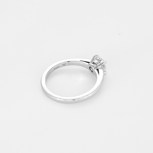 52.5 BULGARI - Bague Solitaire en platine et diamant 58 Facettes DV27071-1-525-6