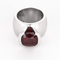 45.5 Importante bague en or blanc et Grenat Pyrope 58 Facettes DV15938-11-455-2