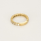 Bague 54,5 Alliance américaine en or jaune et diamants 58 Facettes DV26848-17-545-6