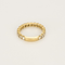 Bague 54,5 Alliance américaine en or jaune et diamants 58 Facettes DV26848-17-545-6