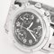 Montre Hermès - Clipper Chrono - Montre en acier à boitier rond et à mouvement quartz 58 Facettes DV11451-20