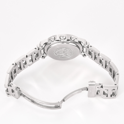 Montre Hermès - Clipper Chrono - Montre en acier à boitier rond et à mouvement quartz 58 Facettes DV11451-20
