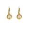 Boucles d'oreilles CHOPARD - Happy Diamond - Boucles d'oreilles dormeuses en or jaune et diamants 58 Facettes DV0315-19