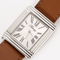 Montre POIRAY - Première grand modèle - Montre en acier à boitier rectangulaire 58 Facettes DV26434-1