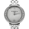 Montre BAUME & MERCIER - Petite Promesse - Montre en acier à boitier rond, mouvements quartz et diamants 58 Facettes DV26161-7