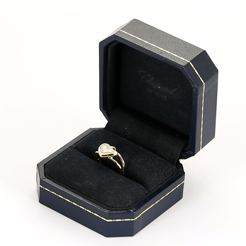 Bague 51,5 CHOPARD - Happy Diamonds - Bague or jaune et diamants 58 Facettes DV22785-2-515-5