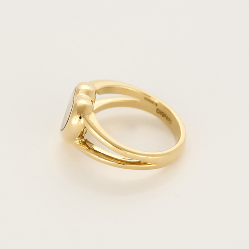 Bague 51,5 CHOPARD - Happy Diamonds - Bague or jaune et diamants 58 Facettes DV22785-2-515-5